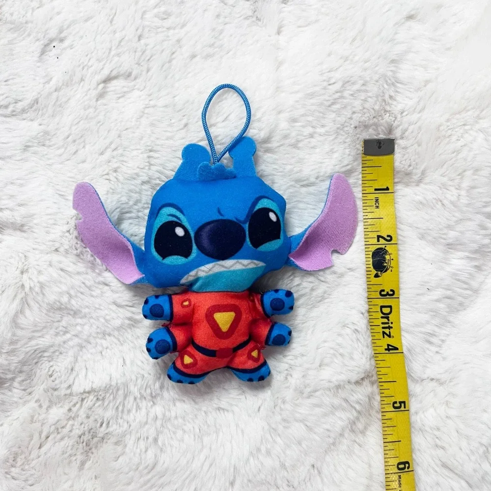 🔮 5/$25 Disney Lilo & Stitch Experiment 626 Red Space Suit Plush Bag Charm